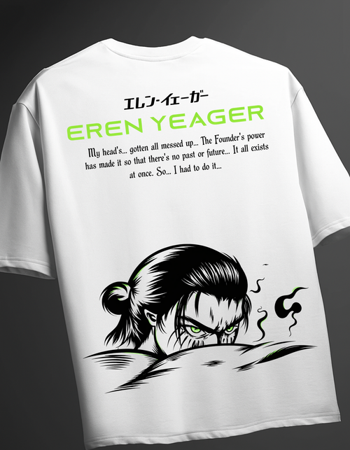 Eren Yeager Oversized T-Shirt
